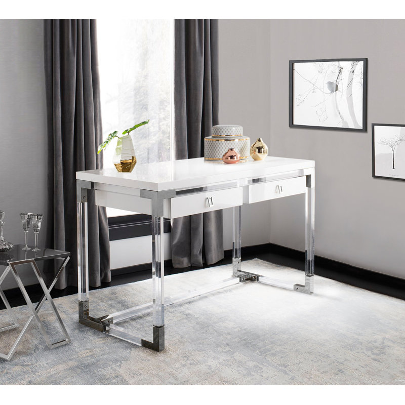Lucite writing desk discount